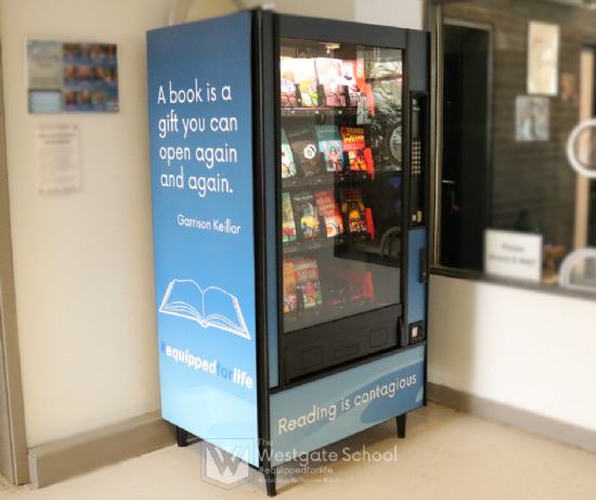 Unveiling the Literary Oasis: Introducing Westgate's Revolutionary Book Vending Machine!